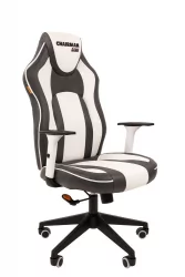 Кресло для геймеров CHAIRMAN GAME 23 Серый-белый