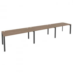 Рабочая станция на П-образном м/к ONIX O.MP-RS-3.4.8 Дуб Аризона/Антрацит