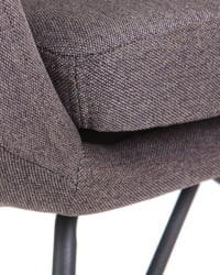 Набор 2 шт Кресло-качалка DOBRIN KIARA (серая ткань (LAR-106D-26)) 2 шт