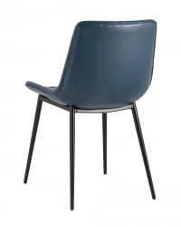 Стул Деймон экокожа Темно-синий