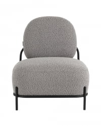 Кресло Стоун 1 ткань букле Серый