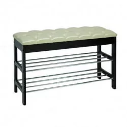 Банкетка Грейс Венге Кремовый