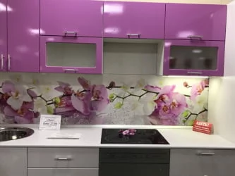 Глянцевый фартук (КОМПОЗИТ) KM 47