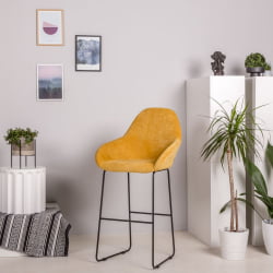 Стул барный Kent (Б) Желт/Линк