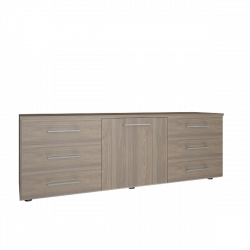 Тумба модульная трехсекционная YALTA LT-TS 3.2R Вяз Благородный