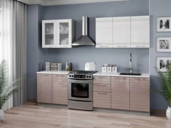 Тумба кухонная 800 Анастасия ЛД 024.063.000 Капучино