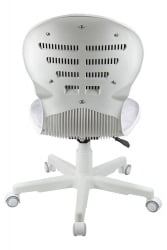 Кресло 1139 FW PL White велюр Bliss 09 аметист