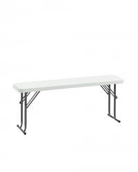 Комплект стола и двух скамеек Кейт 1135 см Белый