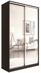 Шкаф купе 2-ух дверный Хит-23-12-55 Аруба Венге