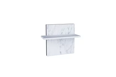 Полка навесная Норд ЛД.677.130.000 Белый/Черный