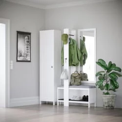 Прихожая в коридор классическая Бланко №4 Белая