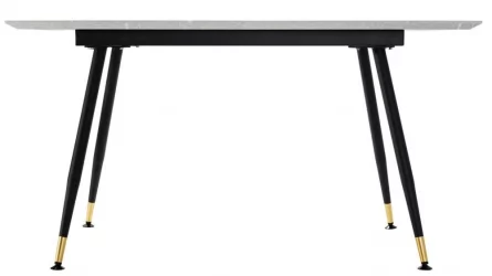 Стол раздвижной Месси 140-180 Мрамор бьянко