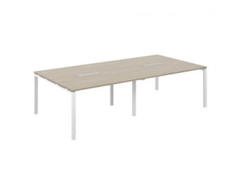 Стол переговорный Sigma SG.276.OD.63.WH Дуб темный Белый