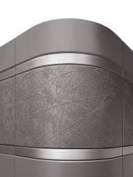 Шкаф торцевой закрытый левый Грейс 105.16 Оникс Кубанит