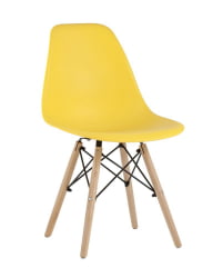 Стул Еамес Стиле ДСВ желтый (разборный каркас) / Eames Style DSW