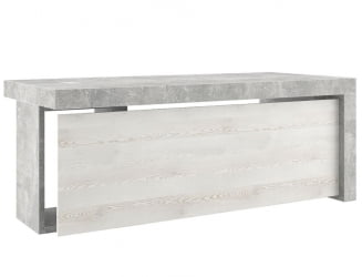 Стол руководителя B-TONE BTN36110031 Сосна Бетон светлый