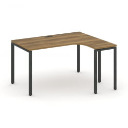 Стол эргономичный правый CONCEPT CN.OSA-002(R) Сандал Янтарный Антрацит