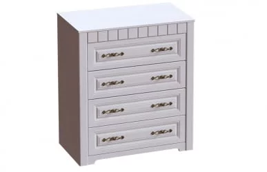 Комод Прованс 07 Бодега белая Платина премиум