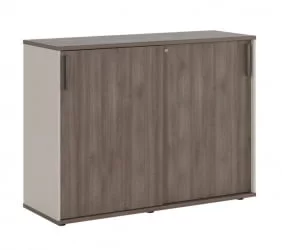 Тумба с раздвижными фасадами New Line NLN36334531 Дуб шамони темный