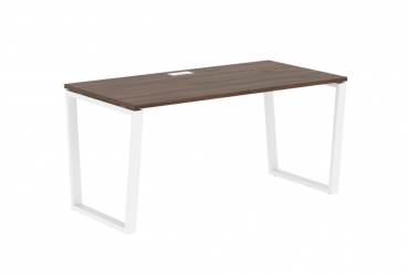 Стол письменный EDIS EVST 1580 Дуб Денвер темный Белый