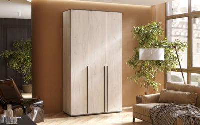 Шкаф Норд 3-х ств. Крафт белый