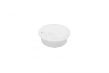 Лючок круглый, пластмассовый CBM33620001 Белый