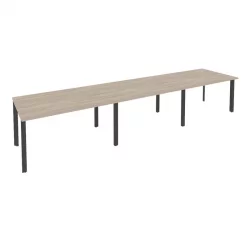 Стол переговорный (3 столешницы) ONIX O.MP-PRG-3.3 Дуб Аттик/Антрацит