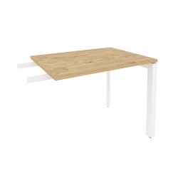 Брифинг-приставка на П-образном м/к ONIX O.MP-BR-9 Тиквуд Светлый/Белый