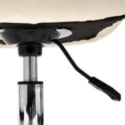 Кресло STYLE флок , молочный, 4