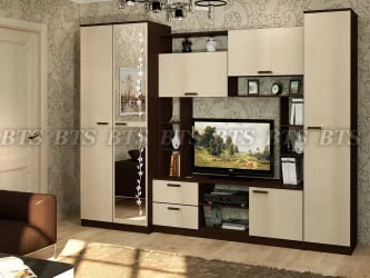 Гостиная Флора (BTS) Венге/лоредо