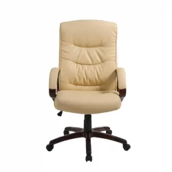 Кресло руководителя EChair-633 TR 470987 Бежевое