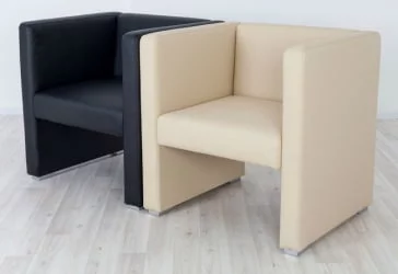 Кресло Бриф экокожа Чёрный