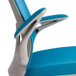 Кресло MESH-10 ткань, голубой