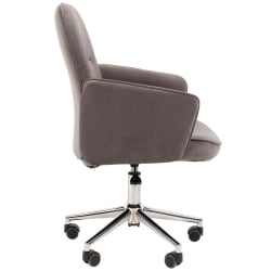 Офисное кресло CHAIRMAN HOME 130 велюр Серый