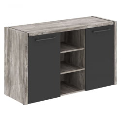 Тумба с фригобаром MORRIS TREND MTF 140 Сосна Нордик Антрацит