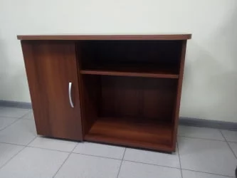 Тумба офисная Лидер 82.06 Орех Пегас