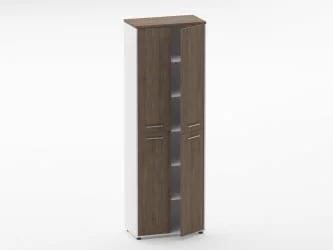 Шкаф 5 широкий закрытый Deka 10.23.161 Дуб Верцаска/Белый