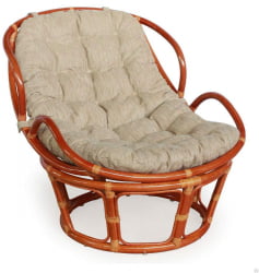 Кресло Папасан Челси 23/03 коньяк