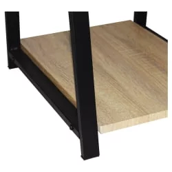 Письменный стол с полками BRABIX LOFT CD-006 Дуб натуральный