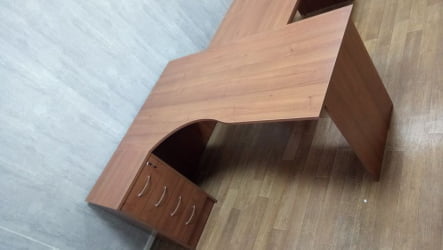 Стол письменный левый СА-1 Л французский орех