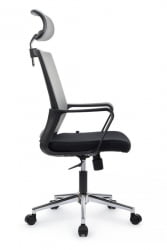 Кресло Mint RCH M1029HBE Серый/Черный