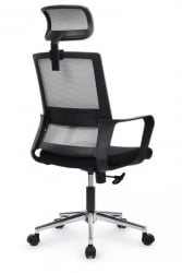 Кресло Mint RCH M1029HBE Серый/Черный