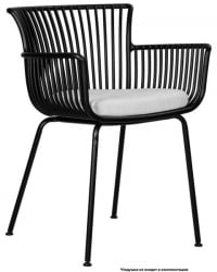 Стул обеденный ДОБРИН РОСС (черный (Б-03) без подушки) 4 шт / DOBRIN ROSS (B-03)