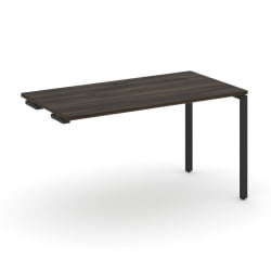 Стол приставка к опорным тумбам/шкафам CONCEPT CN.OSPR-003 Дуб Мали Черный