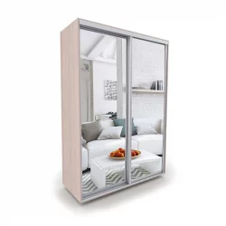 Шкаф для одежды Акцент-Сим З 1000х600  Ясень шимо светлый