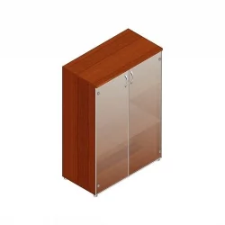 Шкаф для документов с тонированными стеклами Р.Шс-3СТ Орех Гепланкт