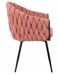 Стул обеденный DOBRIN MATILDA Розовая ткань LAR 275-10