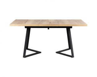 Стол Роналдо раздвиж. 140-180 Галифакс Натур/Бабочка