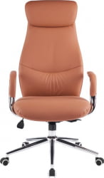 Кресло руководителя Everprof Bell Экокожа Коричневый