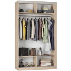 Шкаф-купе B-220х135х60-3(ДМ-D9D10)